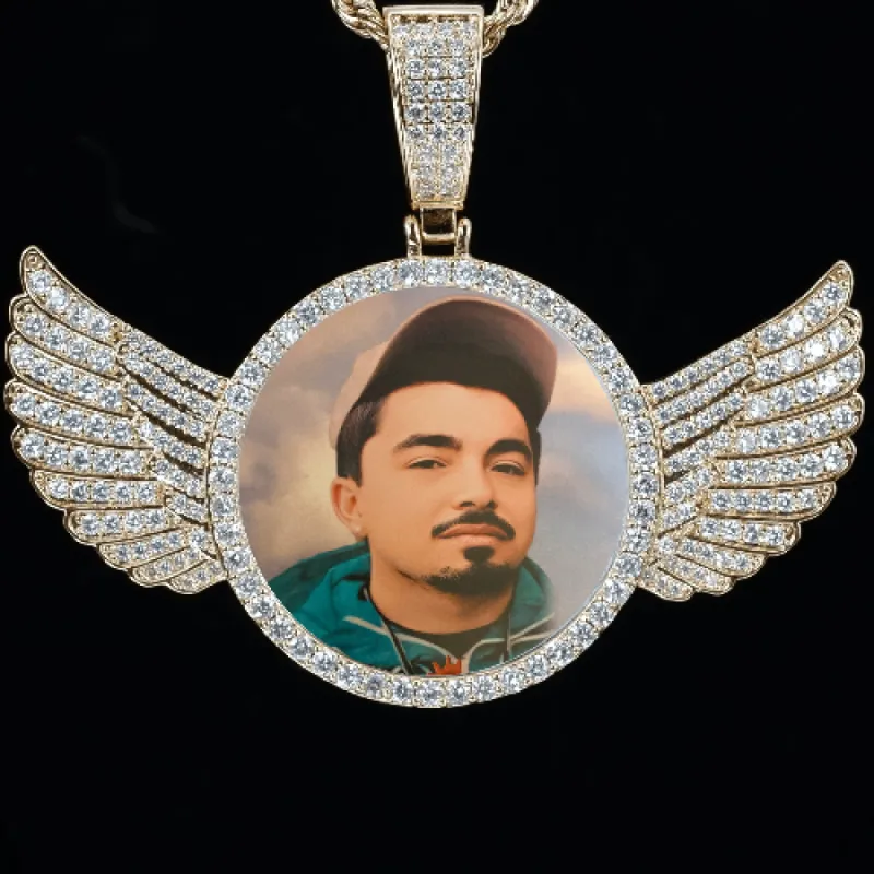 CUSTOM PICTURE PENDANT STYLE-4 sold by The GUU Shop