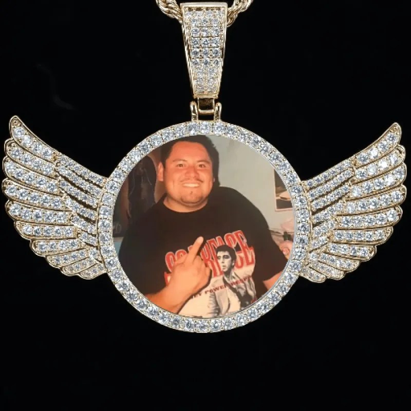 CUSTOM PICTURE PENDANT STYLE-4 sold by The GUU Shop