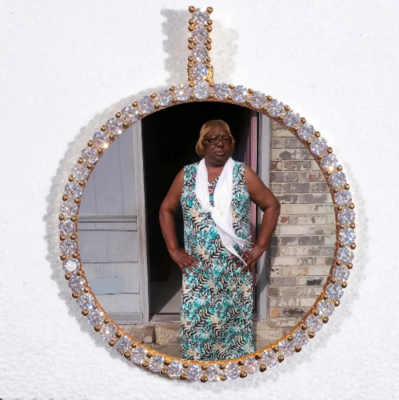 LARGE 3D CIRCLE CUSTOM PICTURE PENDANT sold by The GUU Shop