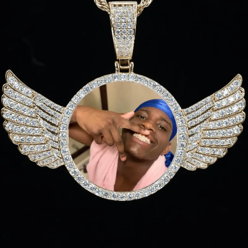 CUSTOM PICTURE PENDANT STYLE-4 sold by The GUU Shop