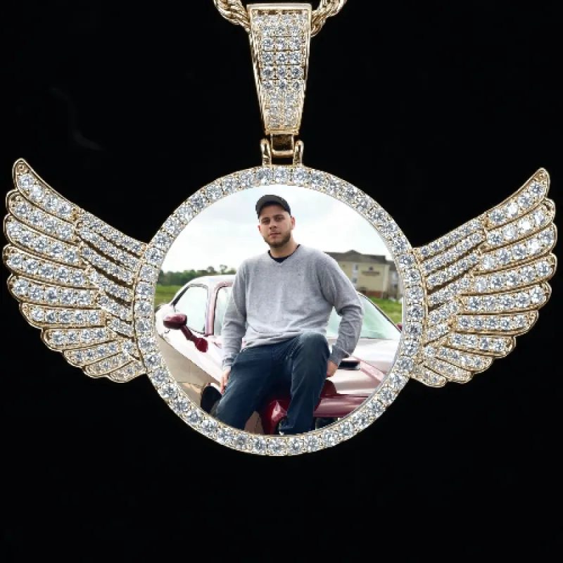 CUSTOM PICTURE PENDANT STYLE-4 sold by The GUU Shop