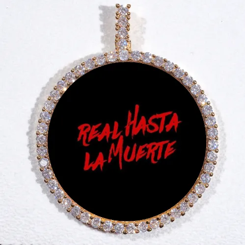 LARGE 3D CIRCLE CUSTOM PICTURE PENDANT sold by The GUU Shop