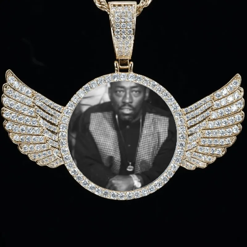 CUSTOM PICTURE PENDANT STYLE-4 sold by The GUU Shop