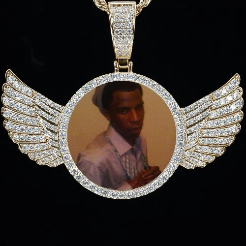 CUSTOM PICTURE PENDANT STYLE-4 sold by The GUU Shop