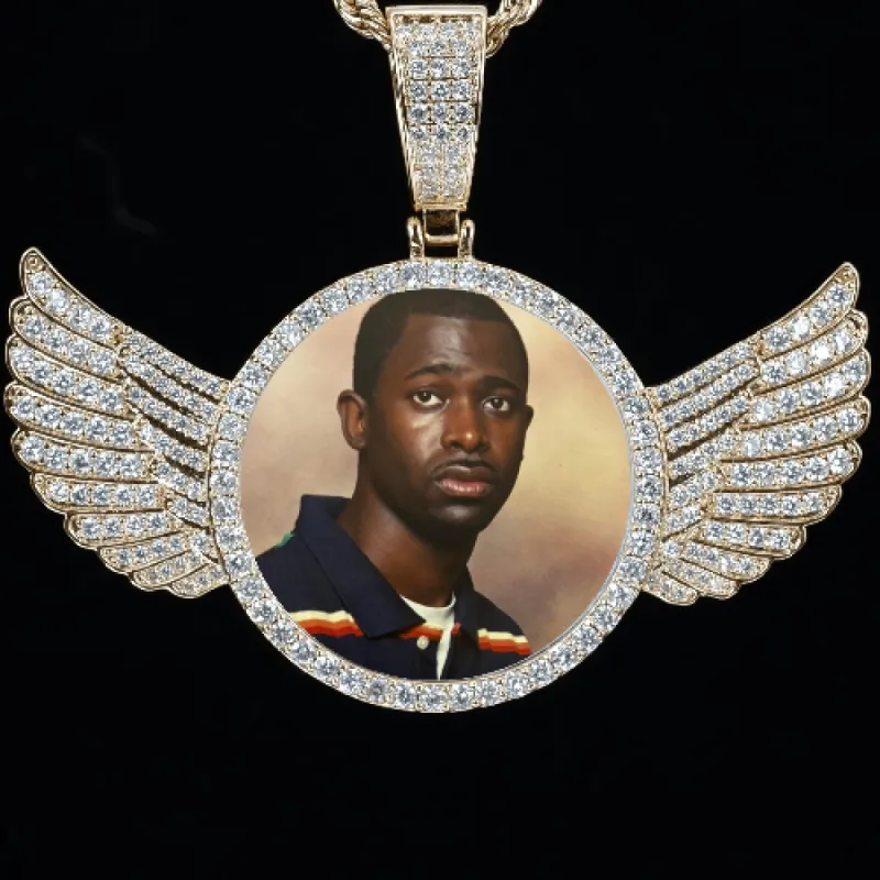 CUSTOM PICTURE PENDANT STYLE-4 sold by The GUU Shop