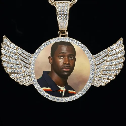 CUSTOM PICTURE PENDANT STYLE-4 sold by The GUU Shop