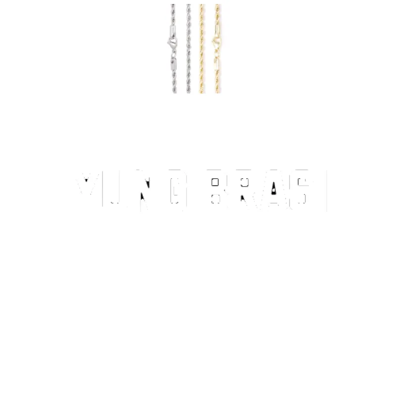 Custom Letters Baguette Two Layer Necklace sold by The GUU Shop