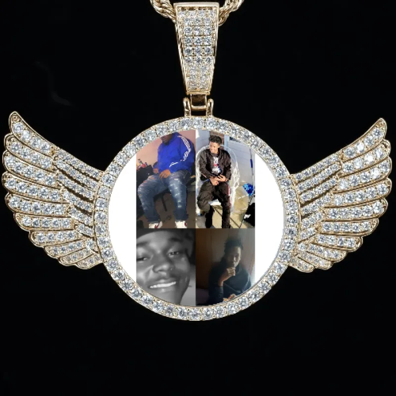 CUSTOM PICTURE PENDANT STYLE-4 sold by The GUU Shop