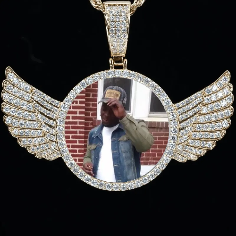 CUSTOM PICTURE PENDANT STYLE-4 sold by The GUU Shop