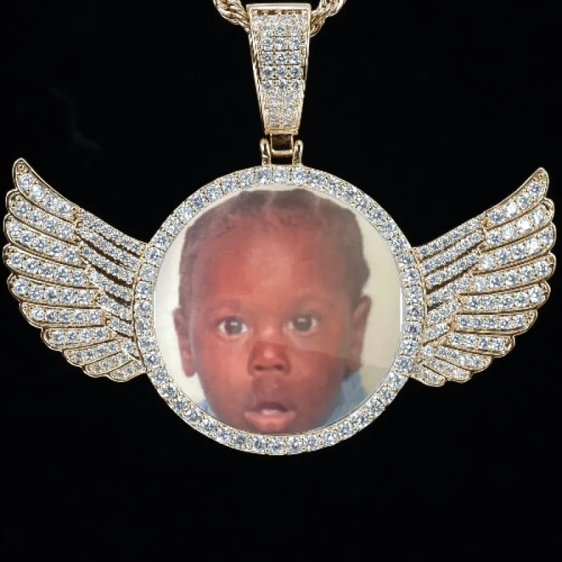 CUSTOM PICTURE PENDANT STYLE-4 sold by The GUU Shop