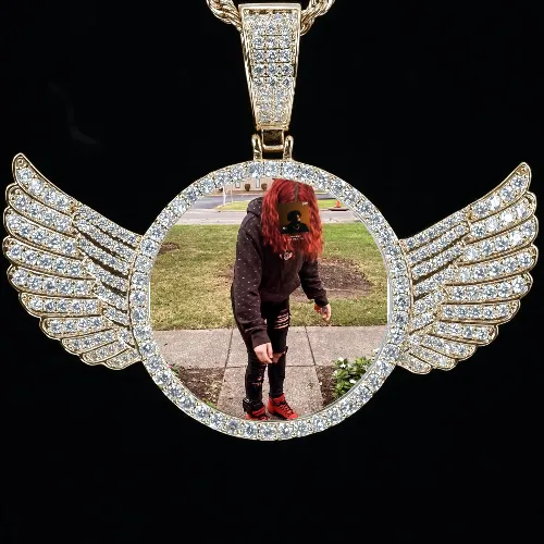 CUSTOM PICTURE PENDANT STYLE-4 sold by The GUU Shop