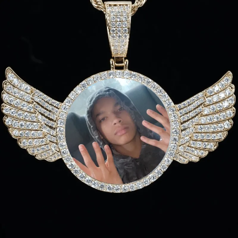 CUSTOM PICTURE PENDANT STYLE-4 sold by The GUU Shop