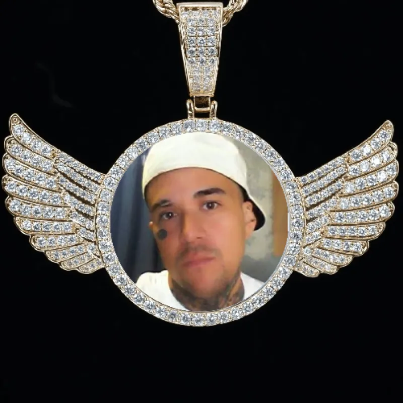 CUSTOM PICTURE PENDANT STYLE-4 sold by The GUU Shop