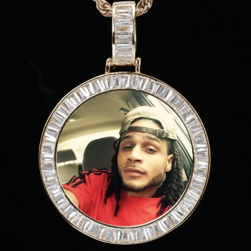 CUSTOM PICTURE PENDANT STYLE-2 sold by The GUU Shop