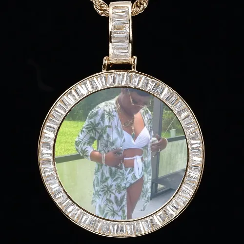 CUSTOM PICTURE PENDANT STYLE-2 sold by The GUU Shop