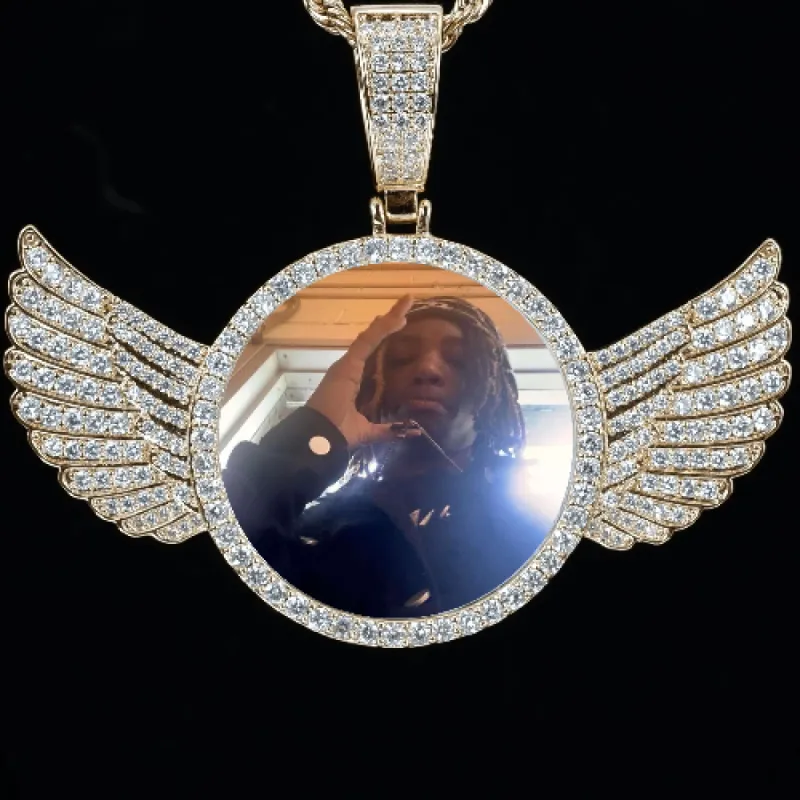 CUSTOM PICTURE PENDANT STYLE-4 sold by The GUU Shop