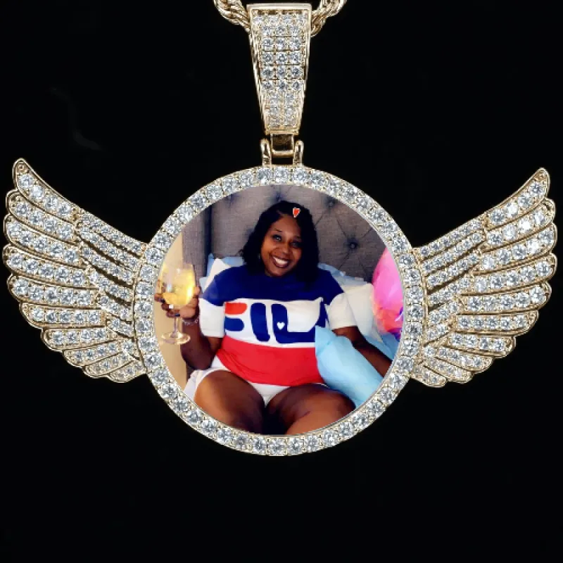 CUSTOM PICTURE PENDANT STYLE-4 sold by The GUU Shop