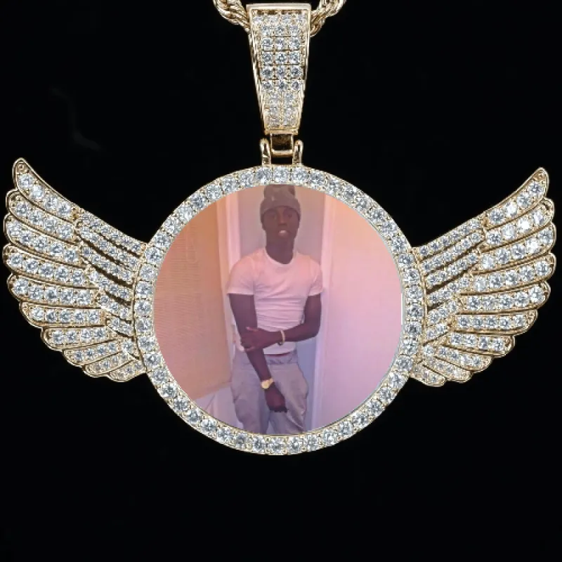 CUSTOM PICTURE PENDANT STYLE-4 sold by The GUU Shop