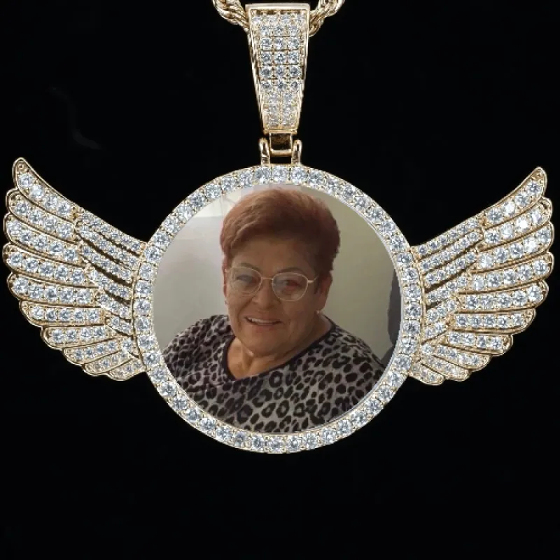 CUSTOM PICTURE PENDANT STYLE-4 sold by The GUU Shop