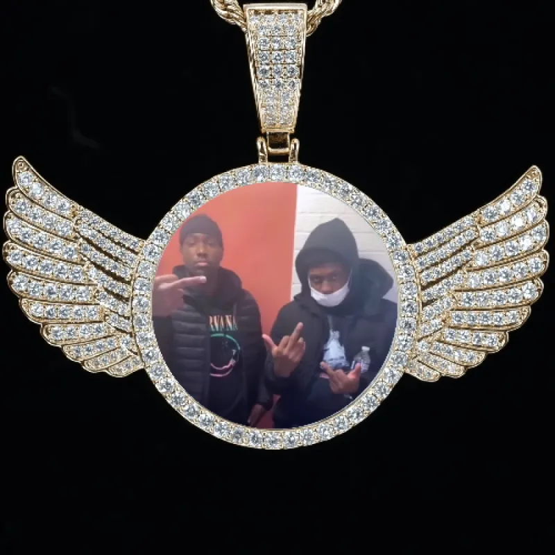 CUSTOM PICTURE PENDANT STYLE-4 sold by The GUU Shop