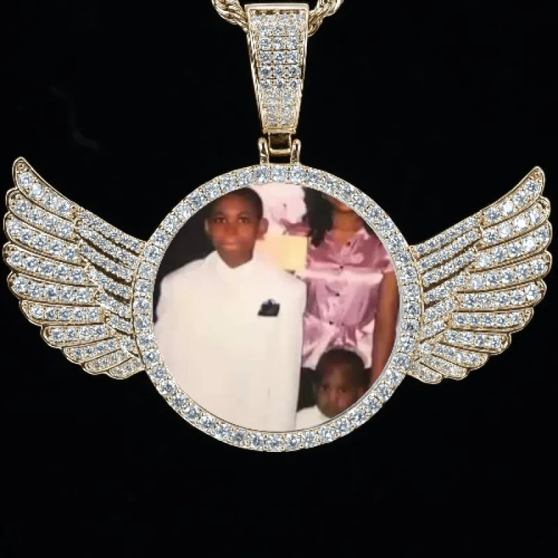 CUSTOM PICTURE PENDANT STYLE-4 sold by The GUU Shop