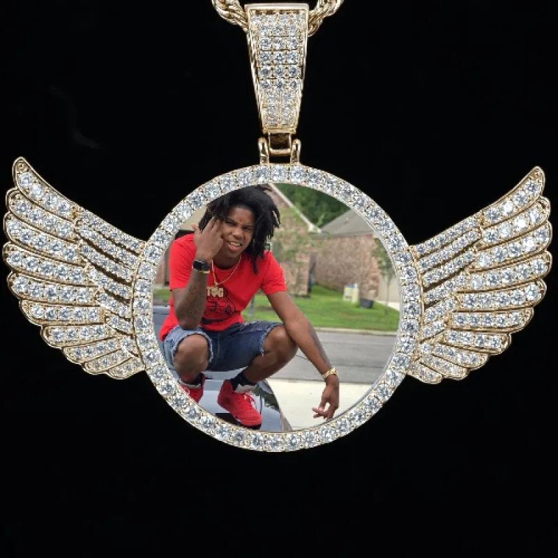 CUSTOM PICTURE PENDANT STYLE-4 sold by The GUU Shop