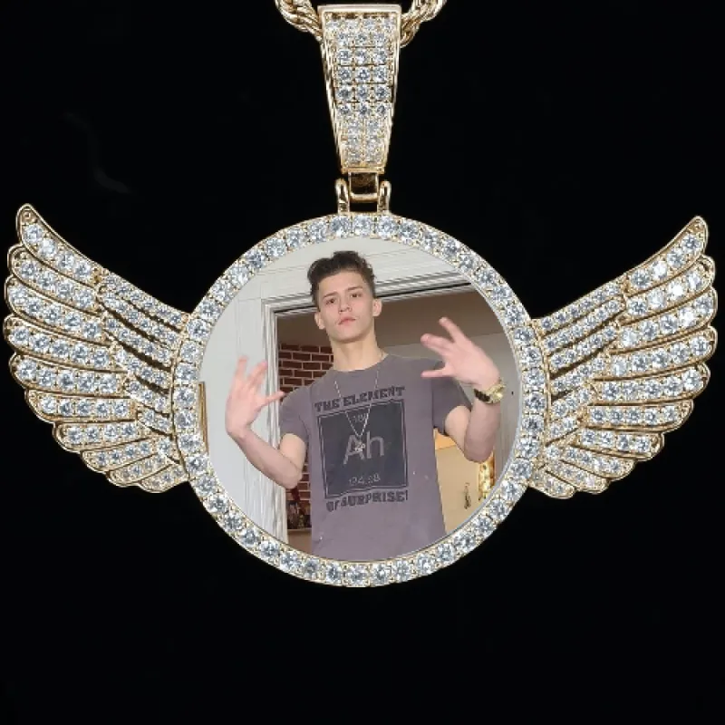 CUSTOM PICTURE PENDANT STYLE-4 sold by The GUU Shop