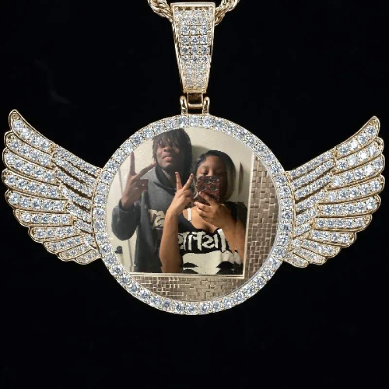 CUSTOM PICTURE PENDANT STYLE-4 sold by The GUU Shop