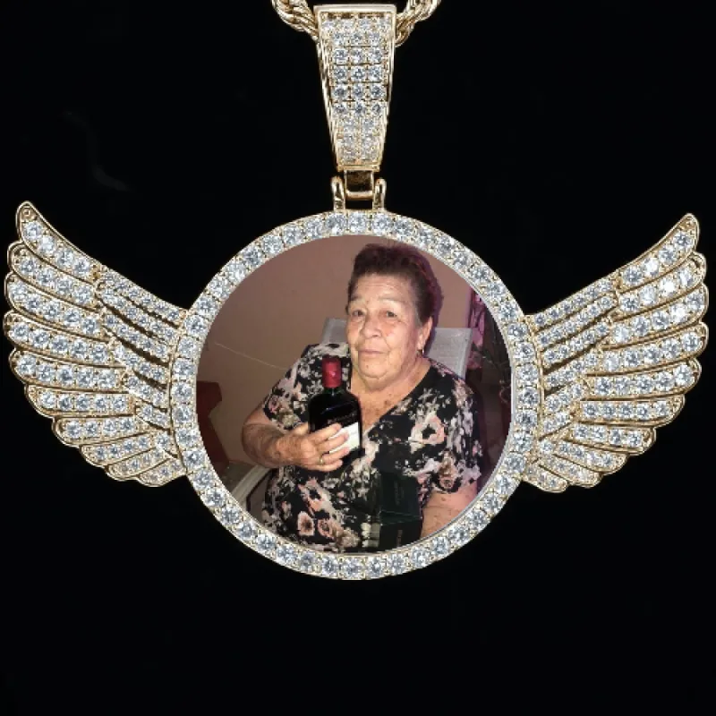 CUSTOM PICTURE PENDANT STYLE-4 sold by The GUU Shop