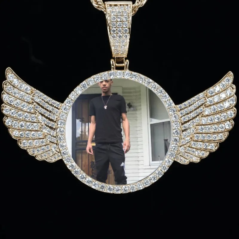 CUSTOM PICTURE PENDANT STYLE-4 sold by The GUU Shop