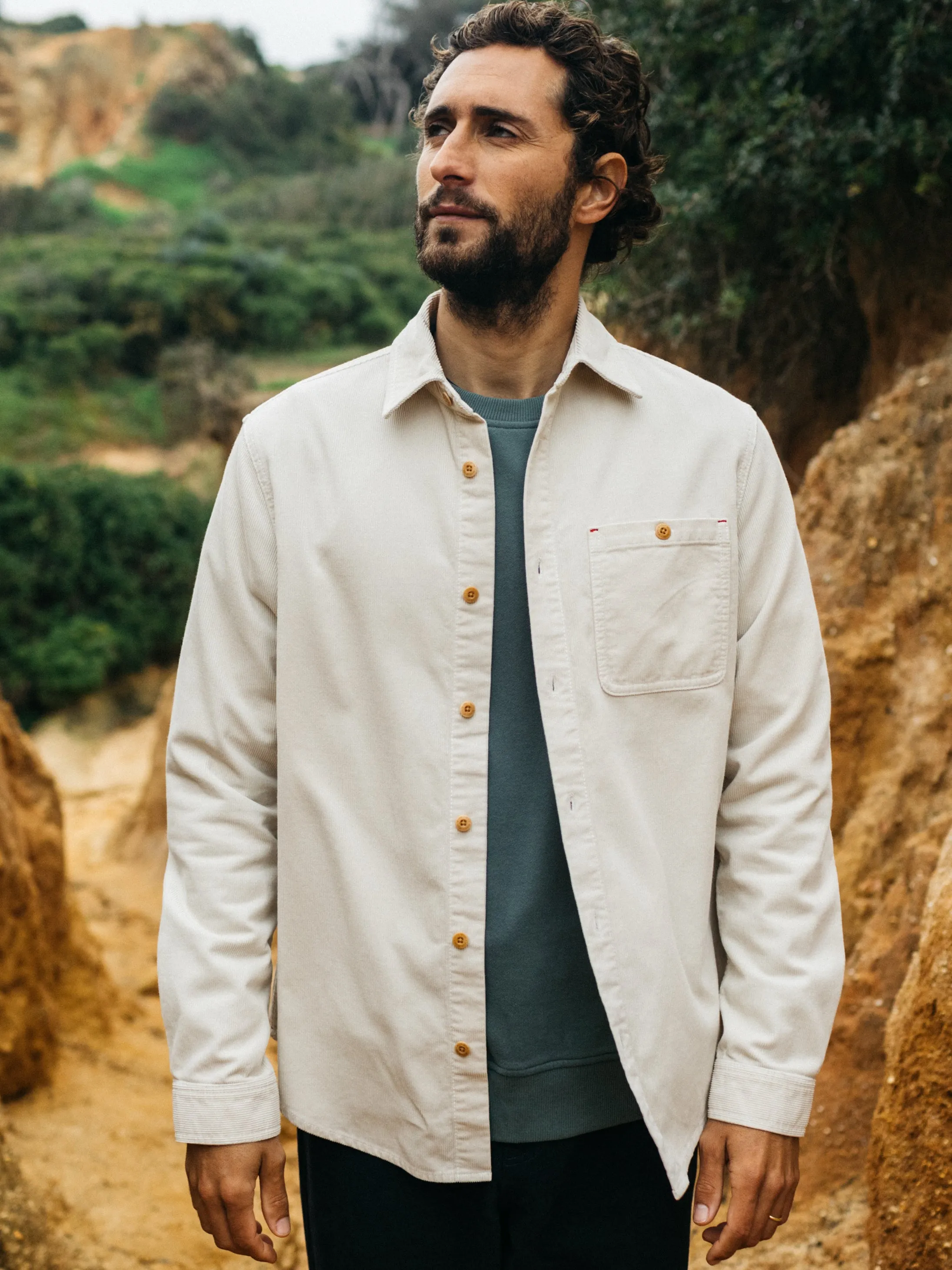 Men's Jetty Cord Shirt sold by Finisterre product image thumbnail 3