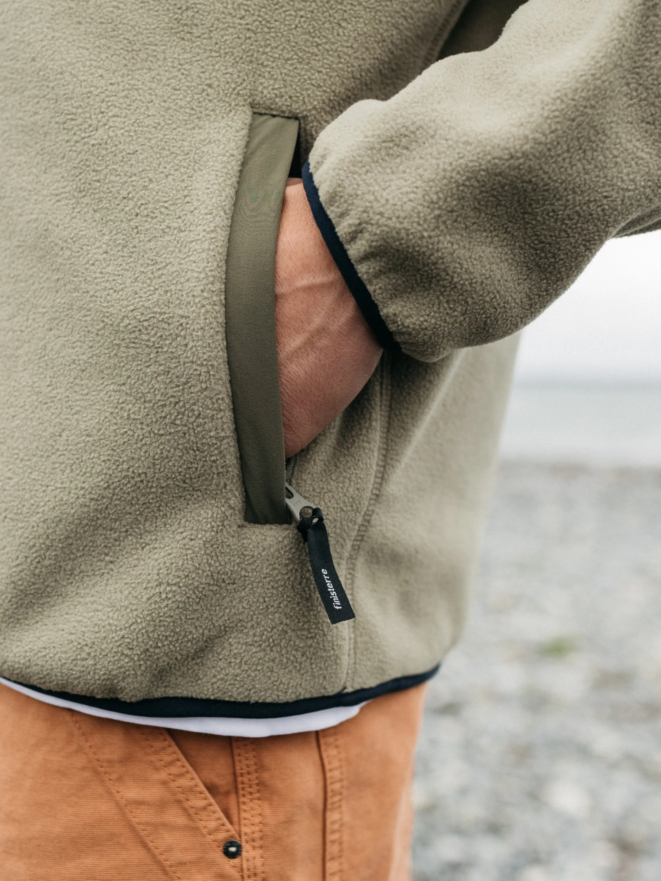 Men's Axiom 1/4 Snap Fleece sold by Finisterre product image thumbnail 5