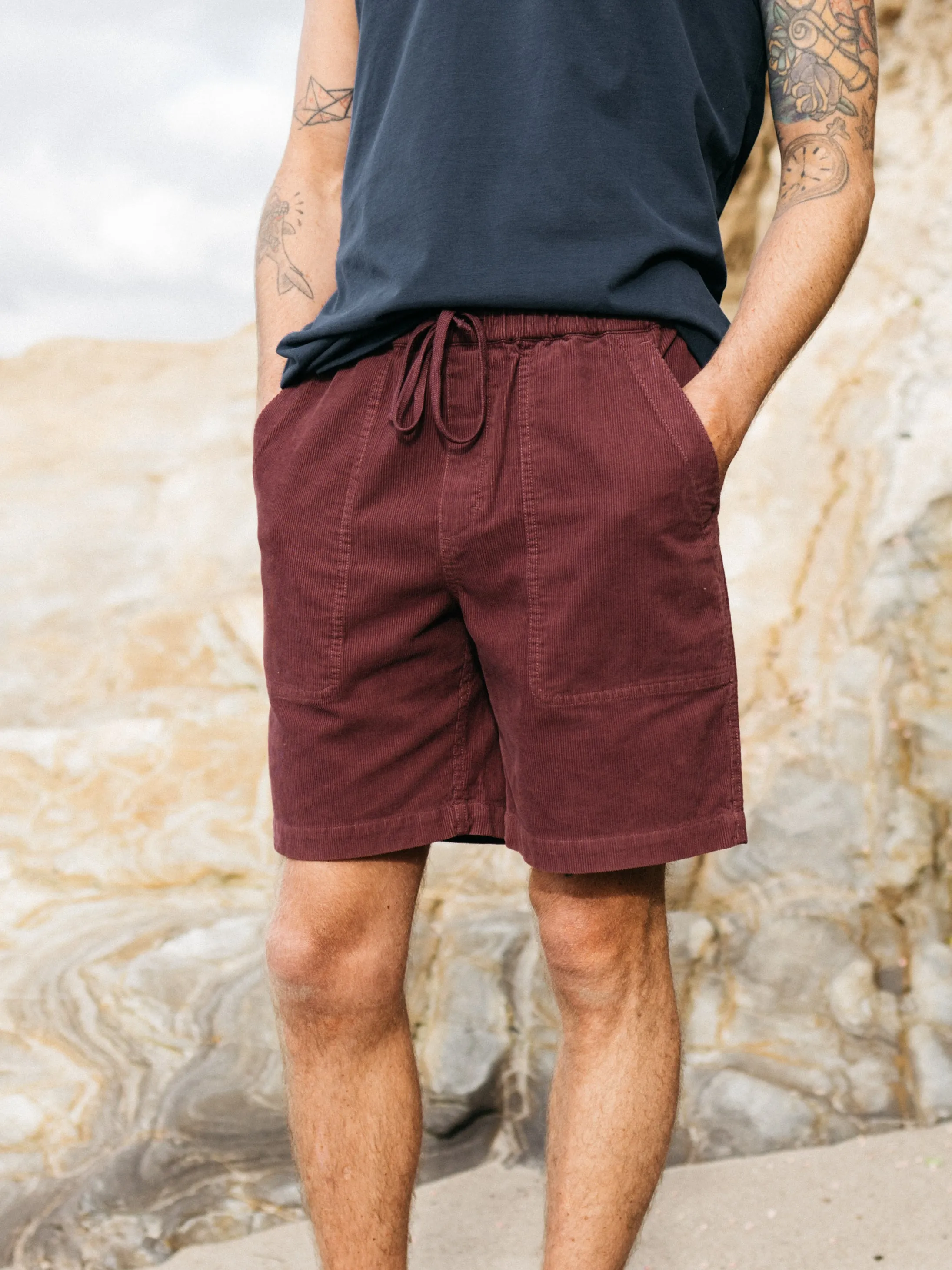 Men's Jetty Cord Shorts sold by Finisterre product image thumbnail 2