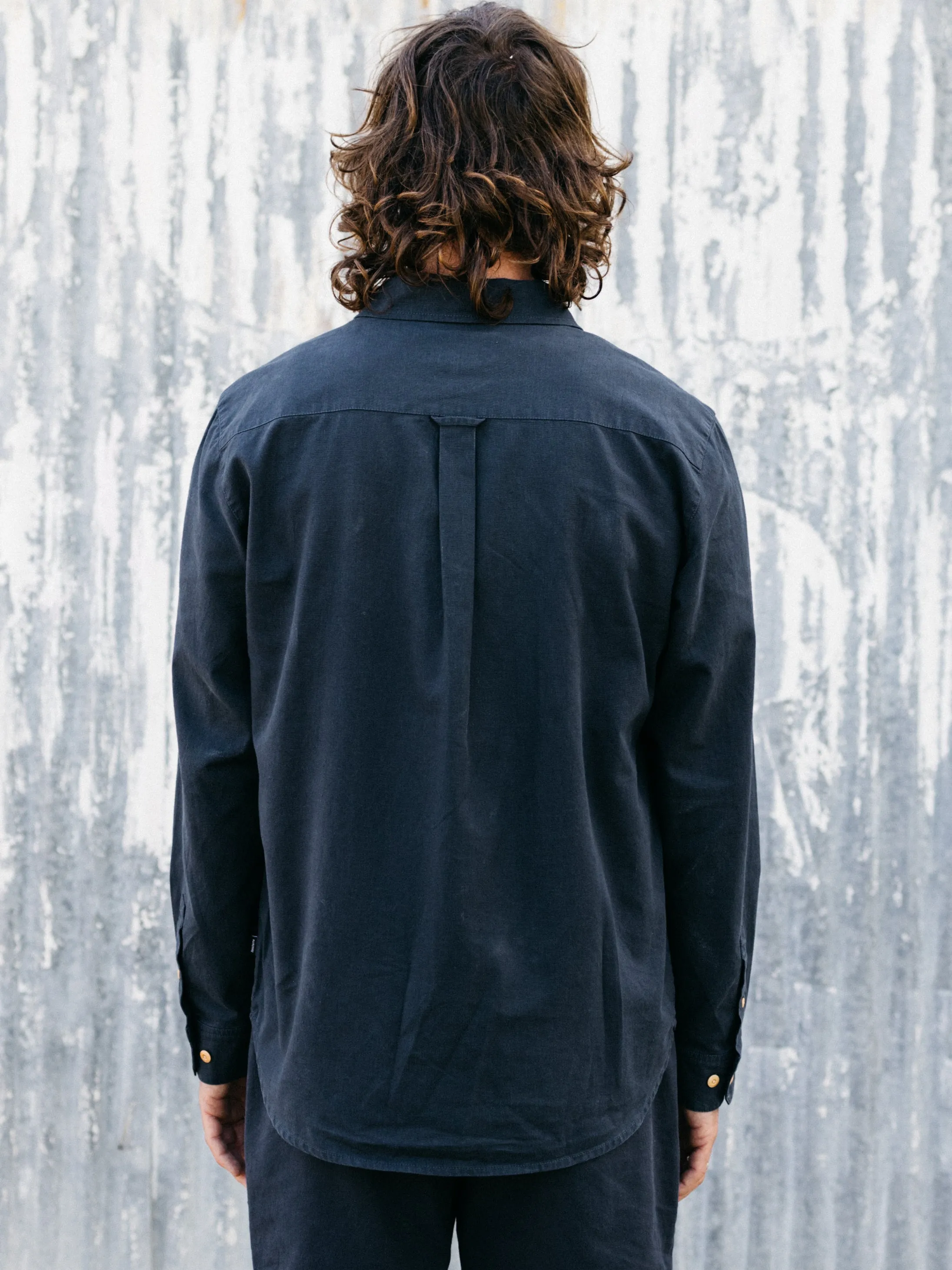 Men's Eaton Long Sleeve Shirt sold by Finisterre product image thumbnail 3