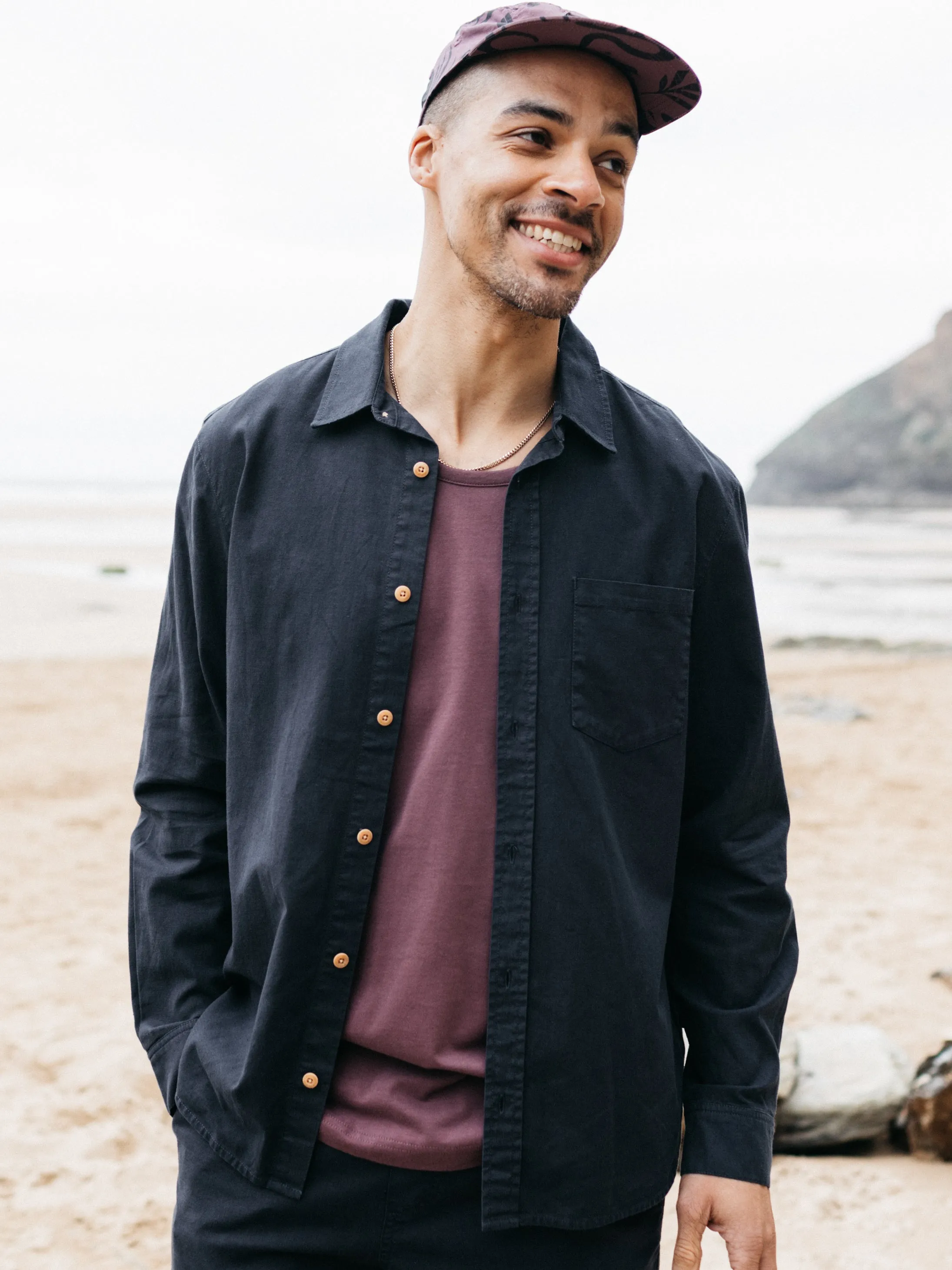 Men's Eaton Long Sleeve Shirt sold by Finisterre product image thumbnail 5