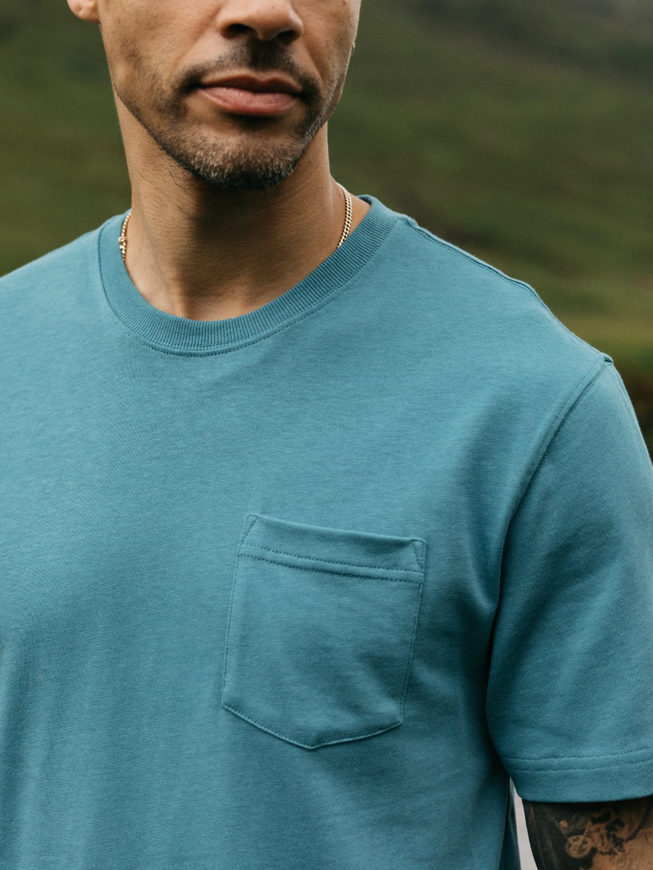 Men's Orca Recycled Pocket T-Shirt sold by Finisterre product image thumbnail 5