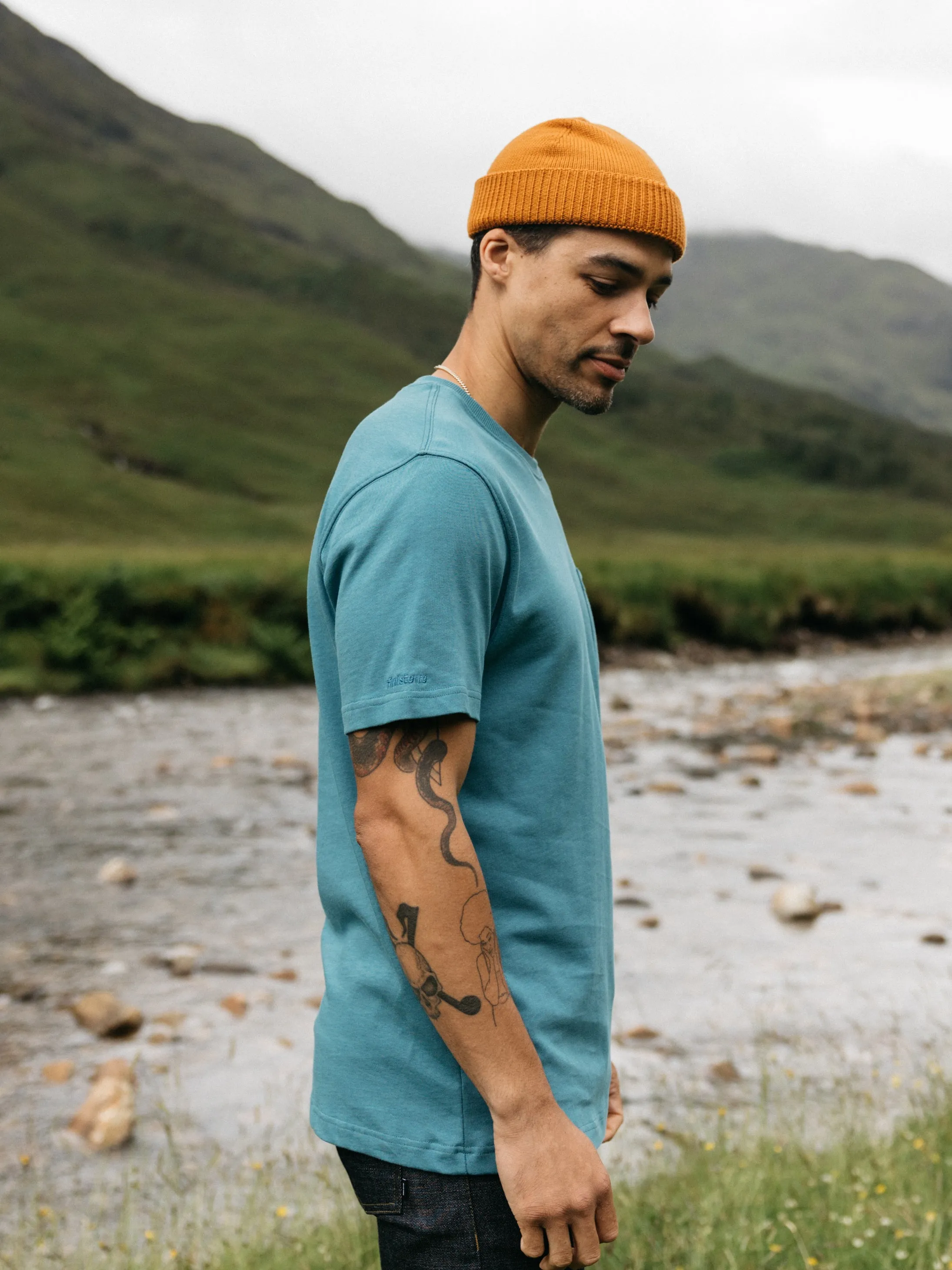 Men's Orca Recycled Pocket T-Shirt sold by Finisterre product image thumbnail 4