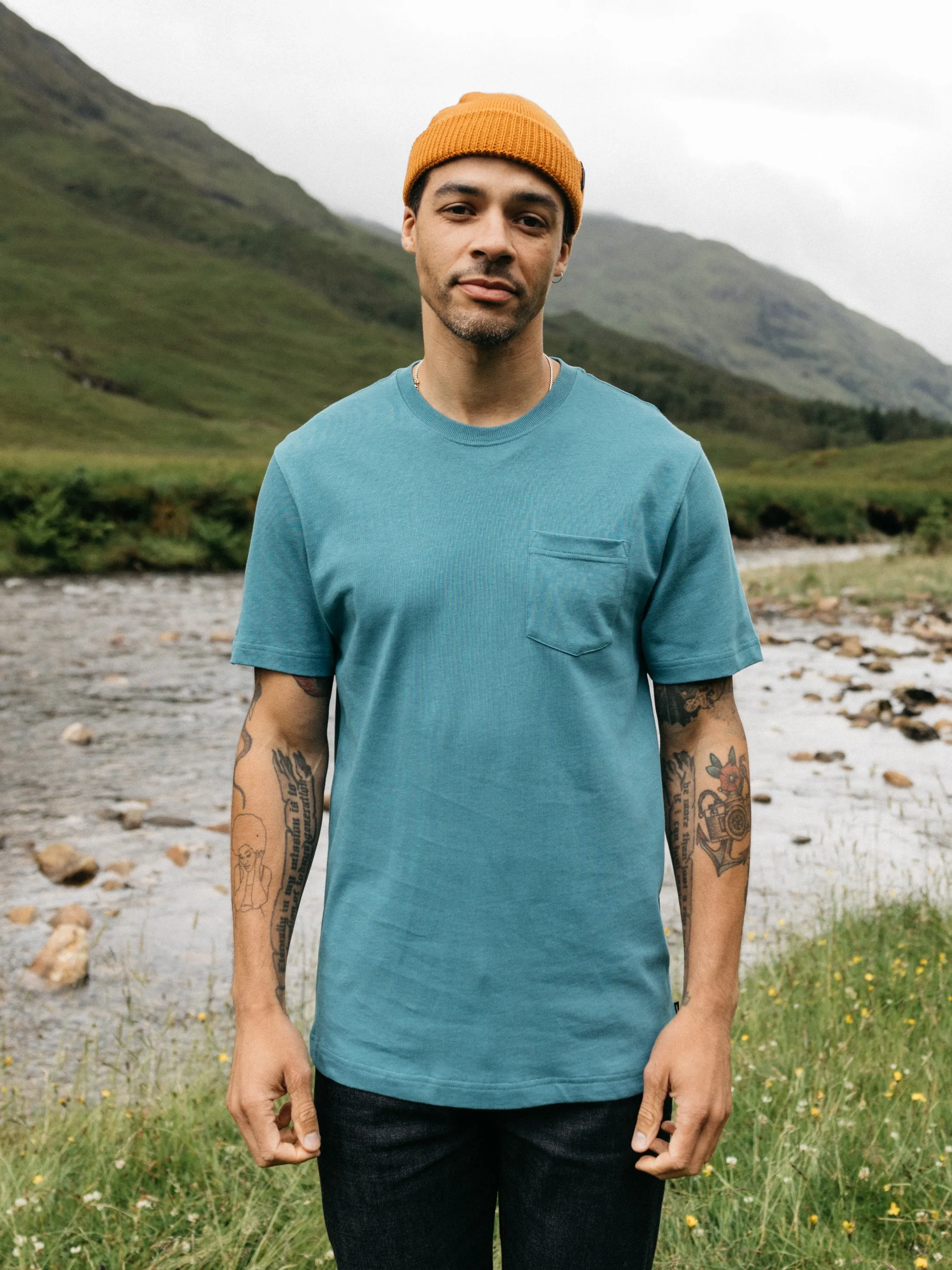 Men's Orca Recycled Pocket T-Shirt sold by Finisterre product image thumbnail 2