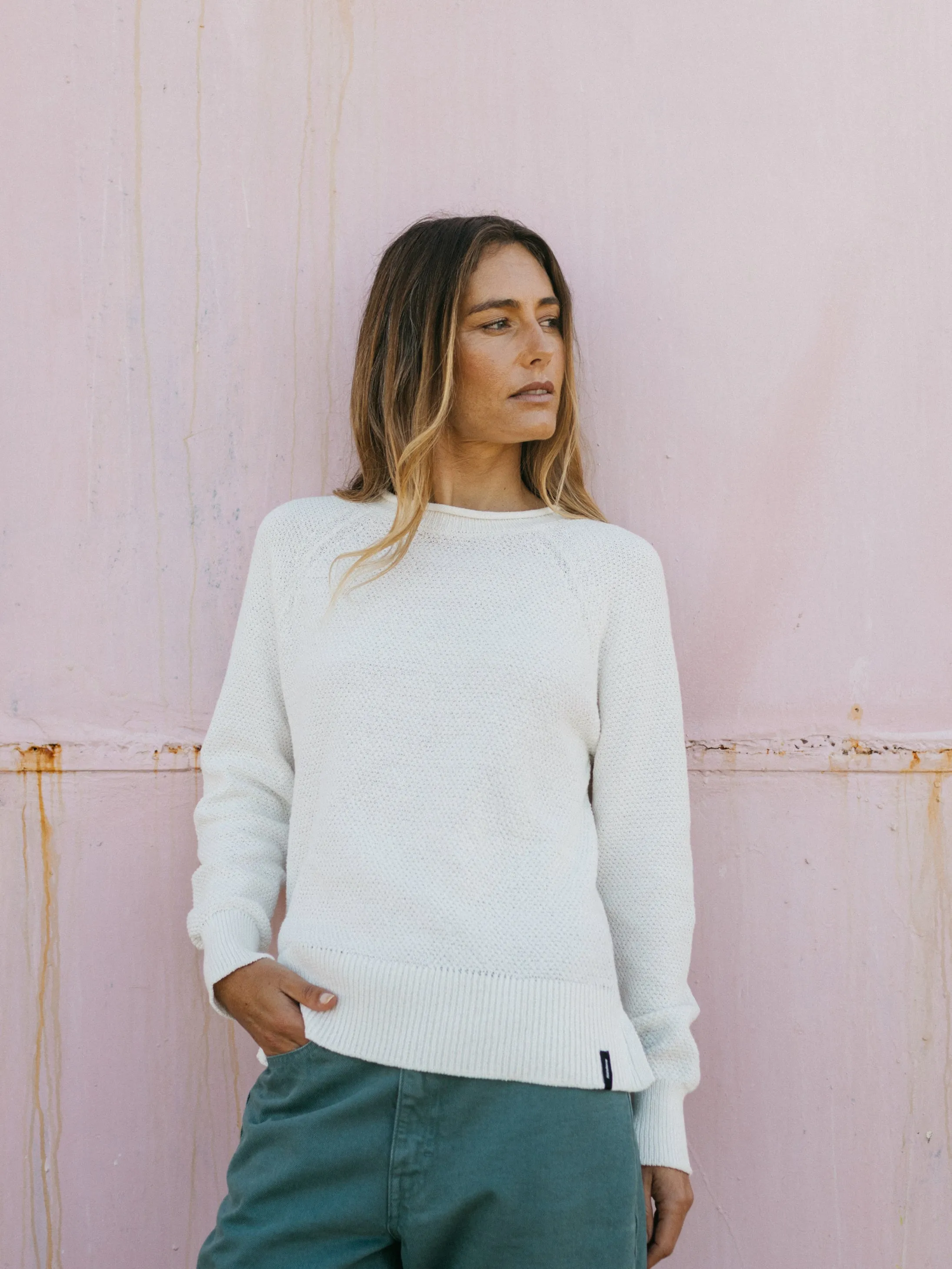 Women's Brea Textured Sweater sold by Finisterre product image thumbnail 2