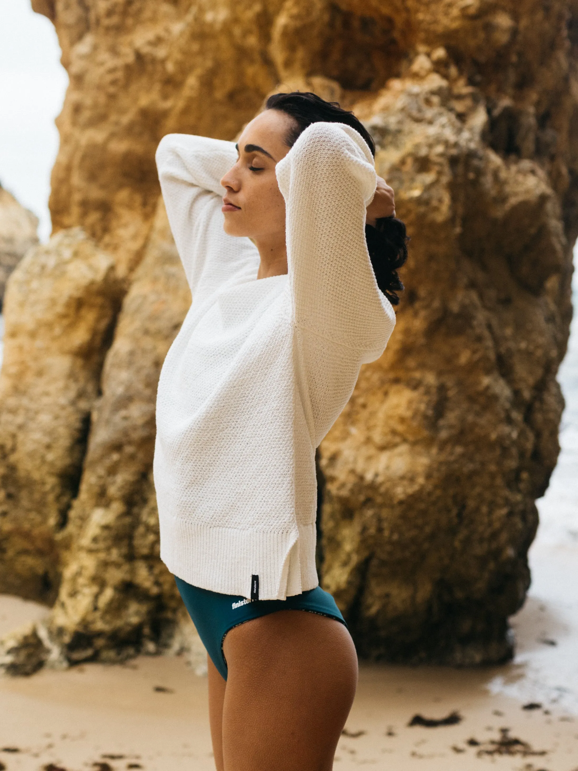 Women's Brea Textured Sweater sold by Finisterre product image thumbnail 5