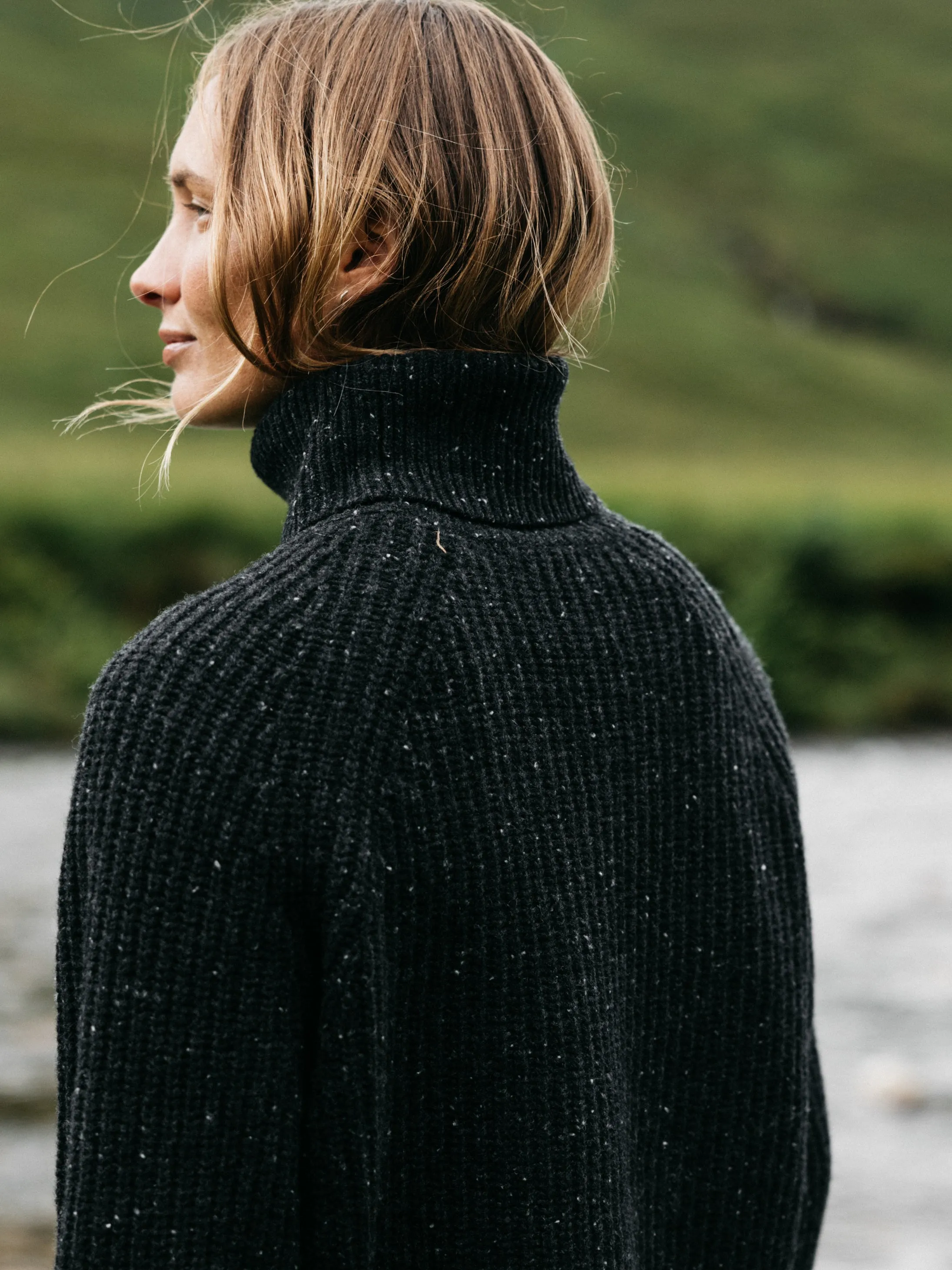 Women's Mora Roll Neck Knit Sweater sold by Finisterre product image thumbnail 3
