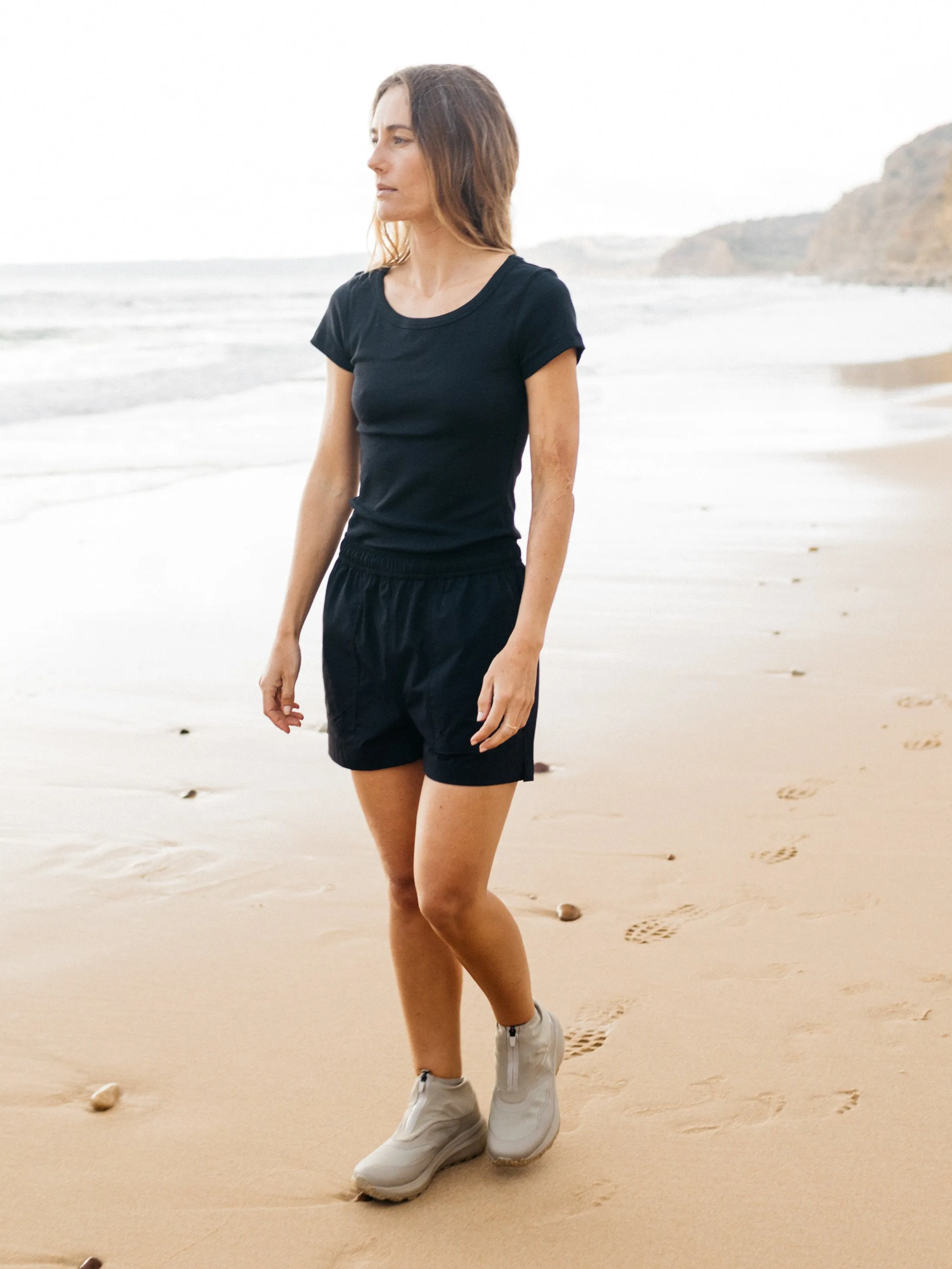 Women's Powes Ribbed T-Shirt sold by Finisterre product image thumbnail 5
