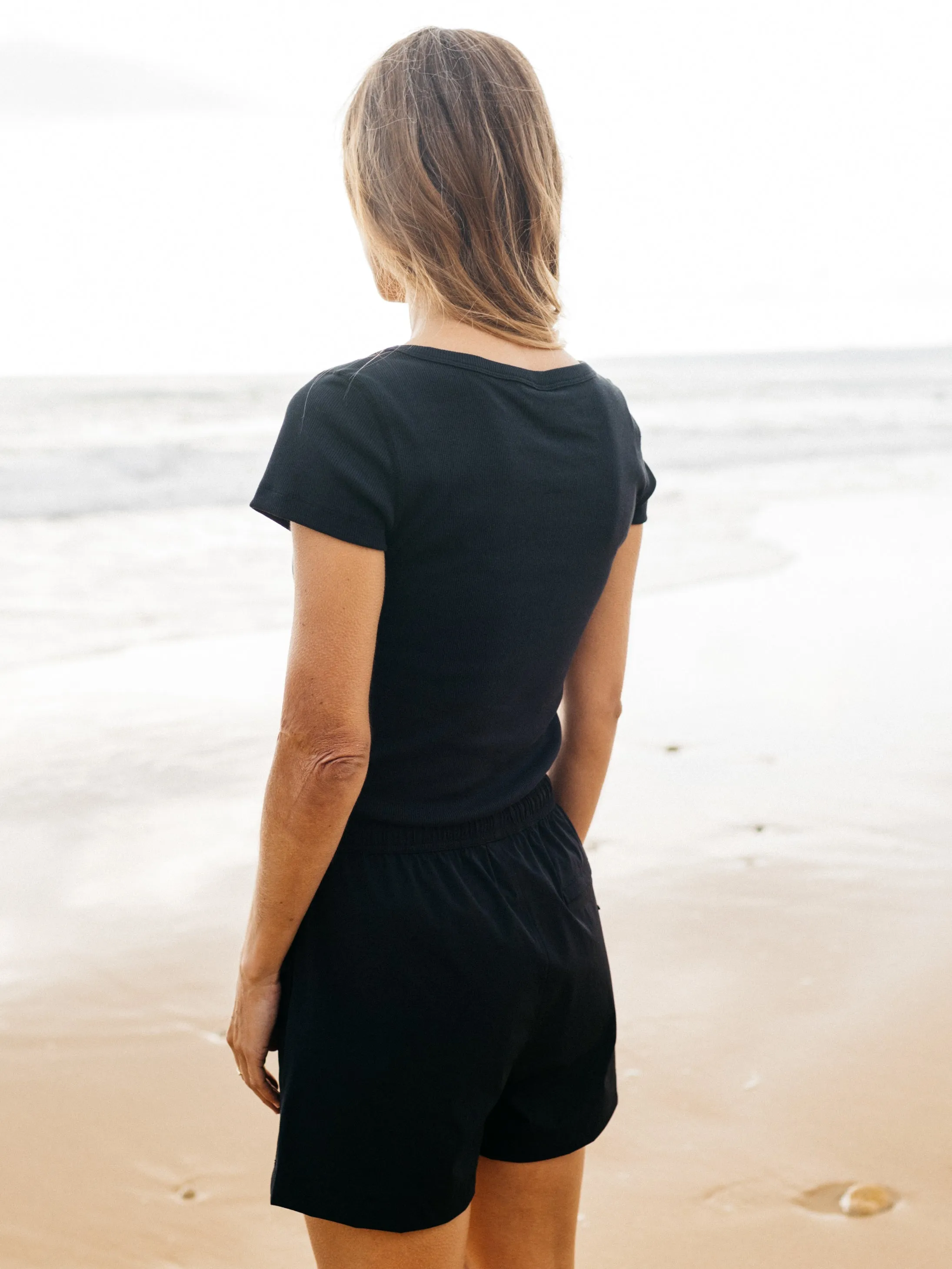 Women's Powes Ribbed T-Shirt sold by Finisterre product image thumbnail 4