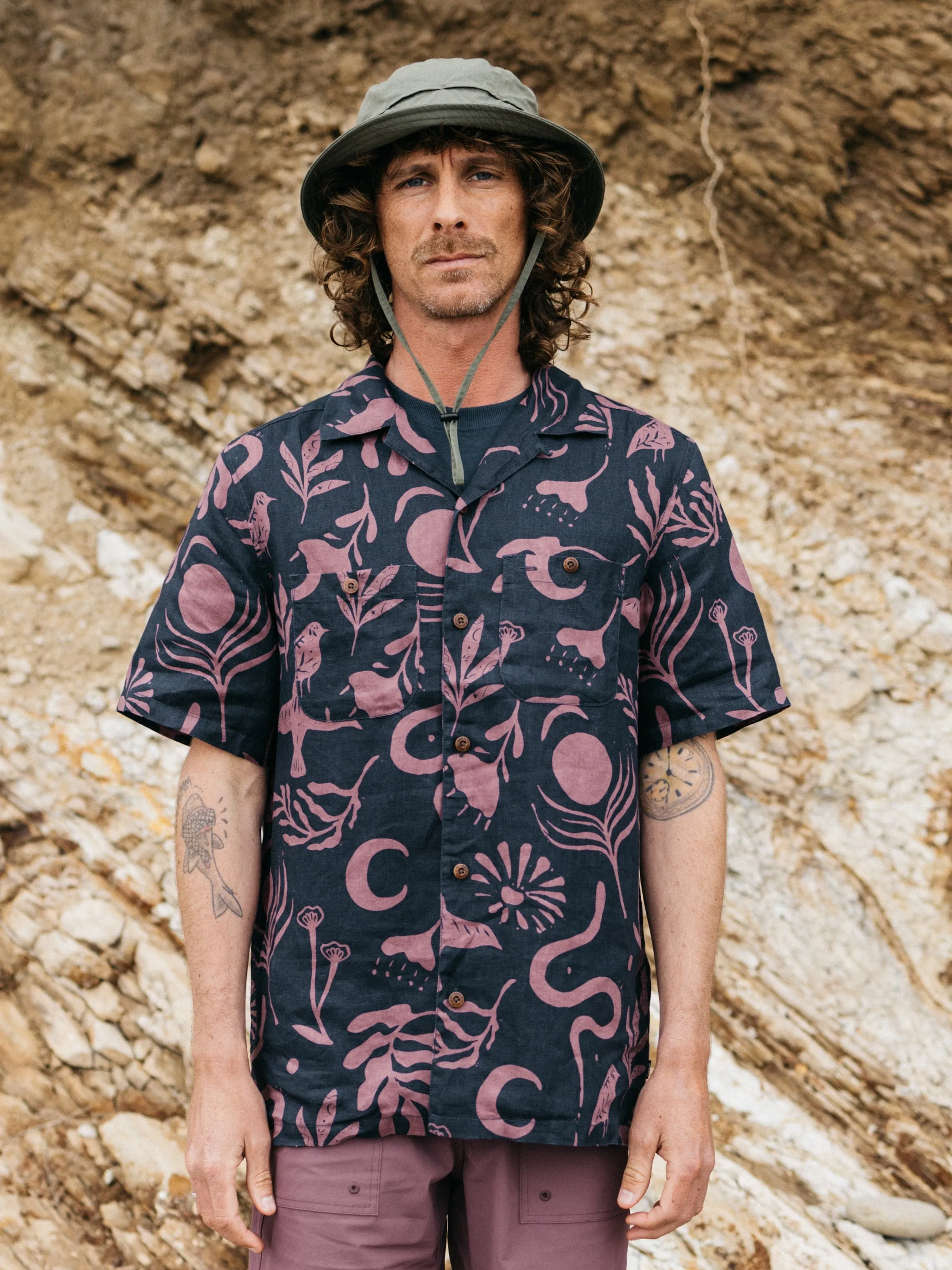 Men's Atlas Short Sleeve Shirt sold by Finisterre product image thumbnail 2