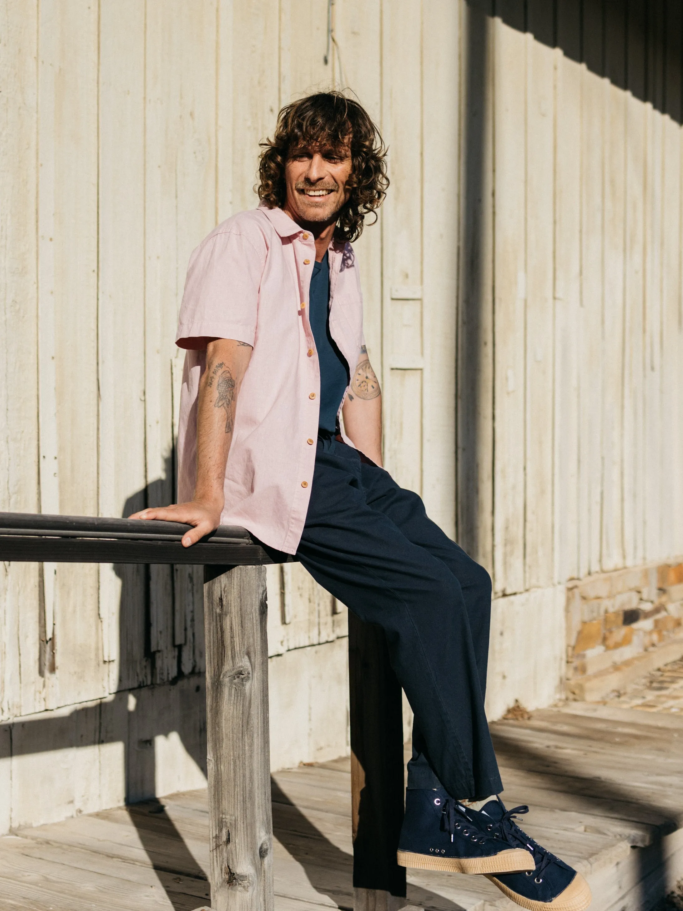 Men's Eaton Short Sleeve Shirt sold by Finisterre product image thumbnail 4