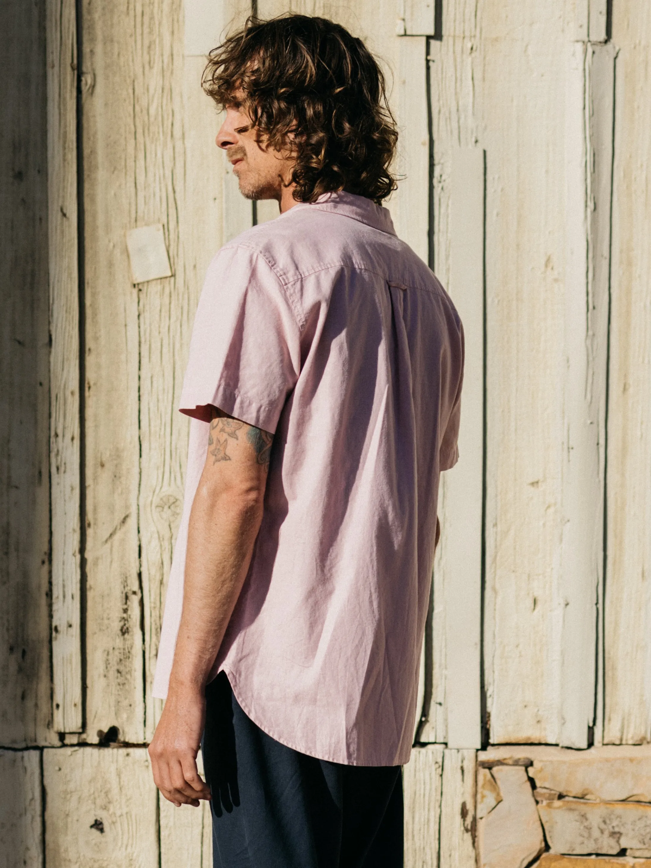 Men's Eaton Short Sleeve Shirt sold by Finisterre product image thumbnail 3