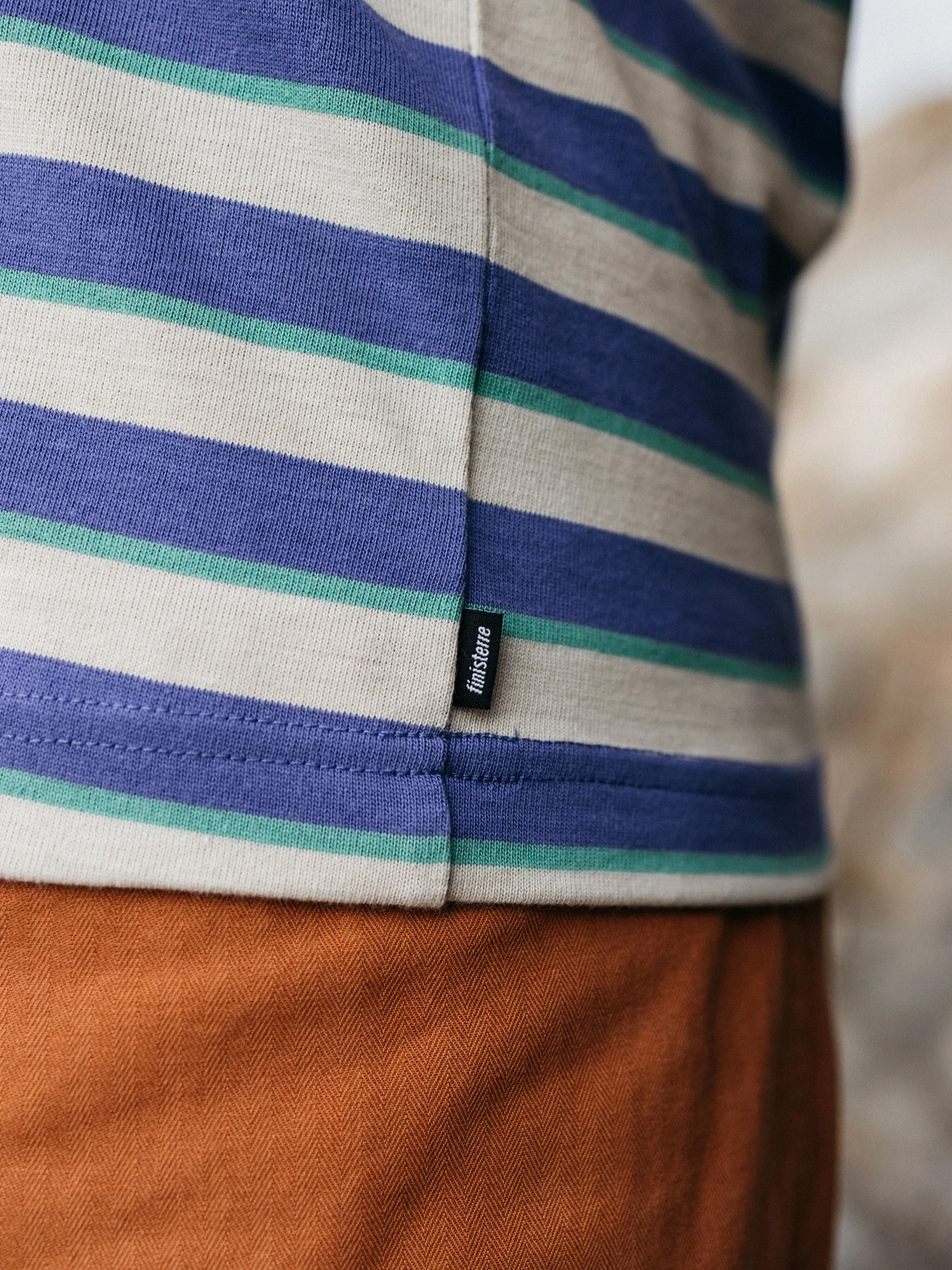 Women's Recycled Orca Stripe T-Shirt sold by Finisterre product image thumbnail 4