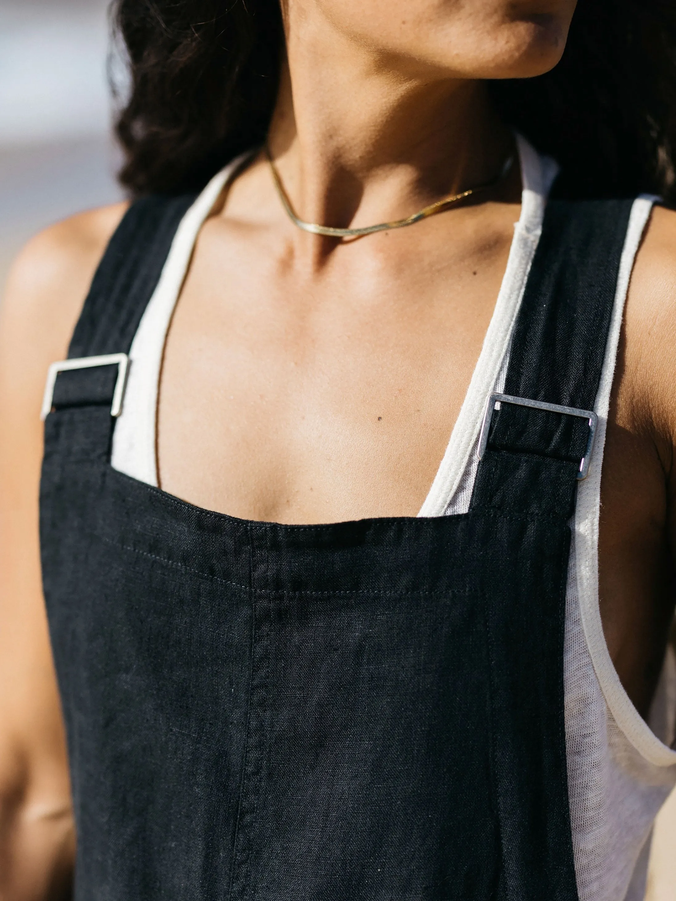 Women's Hale Linen Playsuit sold by Finisterre product image thumbnail 3