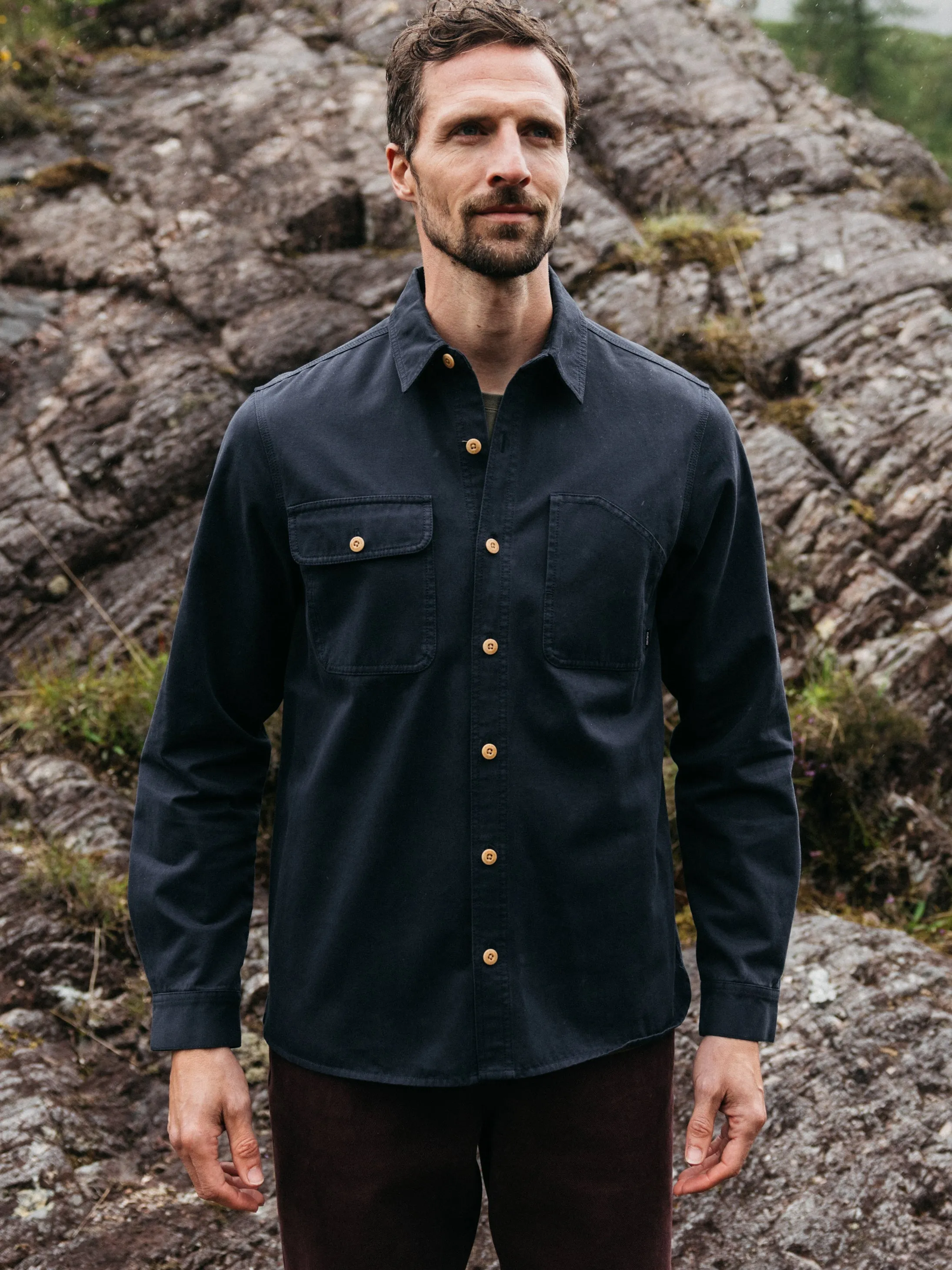 Men's Eddystone Shirt sold by Finisterre product image thumbnail 2