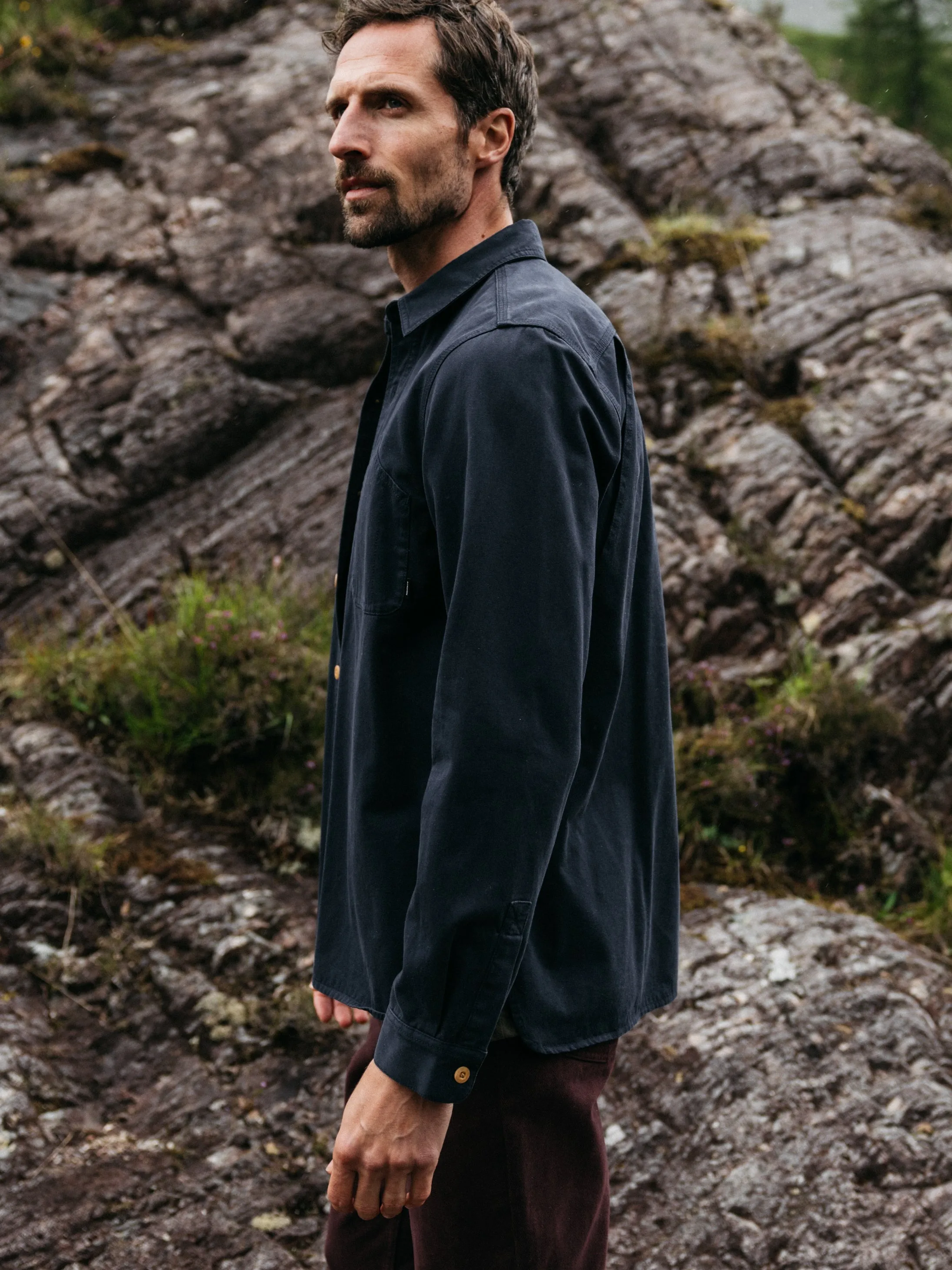 Men's Eddystone Shirt sold by Finisterre product image thumbnail 3
